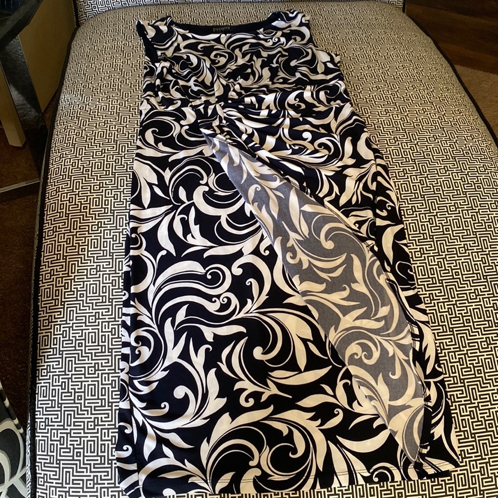 Blue & White Dress size 12